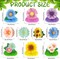10-Piece Sunflower Honeycomb Centerpiece Set – Table Toppers for Spring, Summer, Autumn Birthday Parties, Classroom, Office & Holiday Decorations